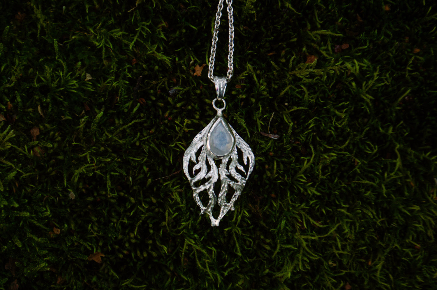 Pendants with gemstones