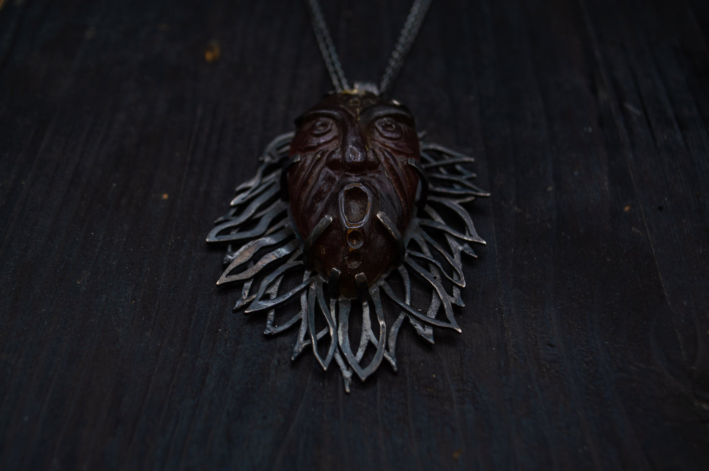 Ripats „Ante ent Nunc“: hõbe 925, Indoneesia merevaik