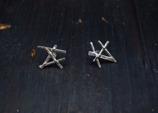 Unikaalsed Hõbedast kõrvarõngad