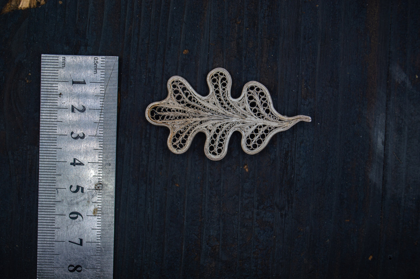 Hõbedast pross filigraaniga