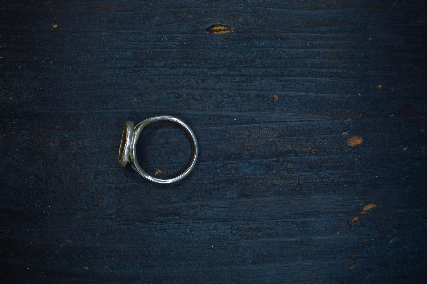 Hõbedast sõrmus Vana-Rooma mündiga