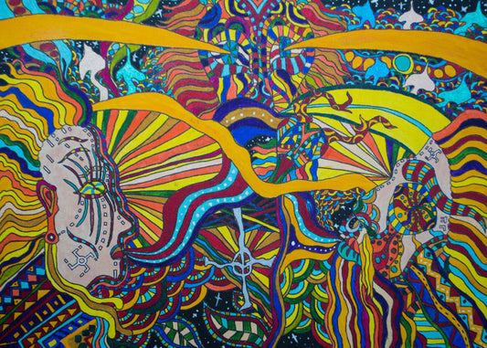 Painting prints "Connection"