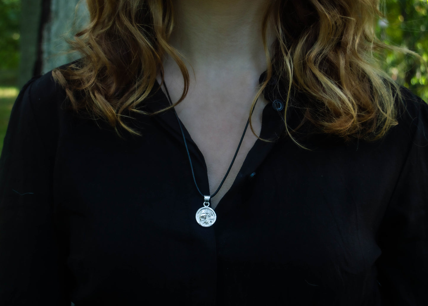 Hõbedast ripats kotkaga